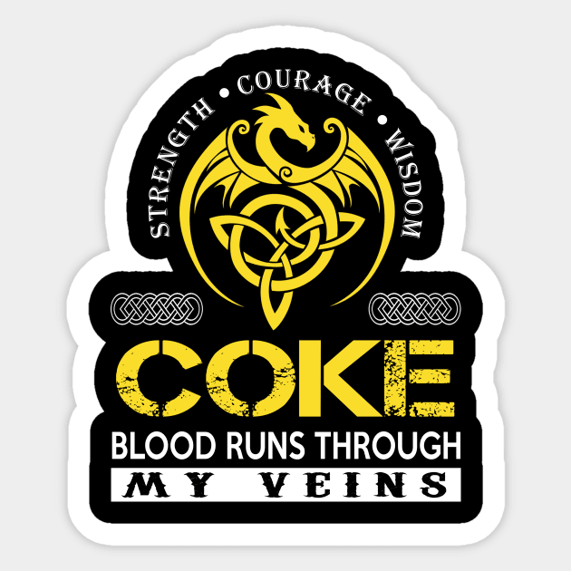 COKE Sticker by isaiaserwin